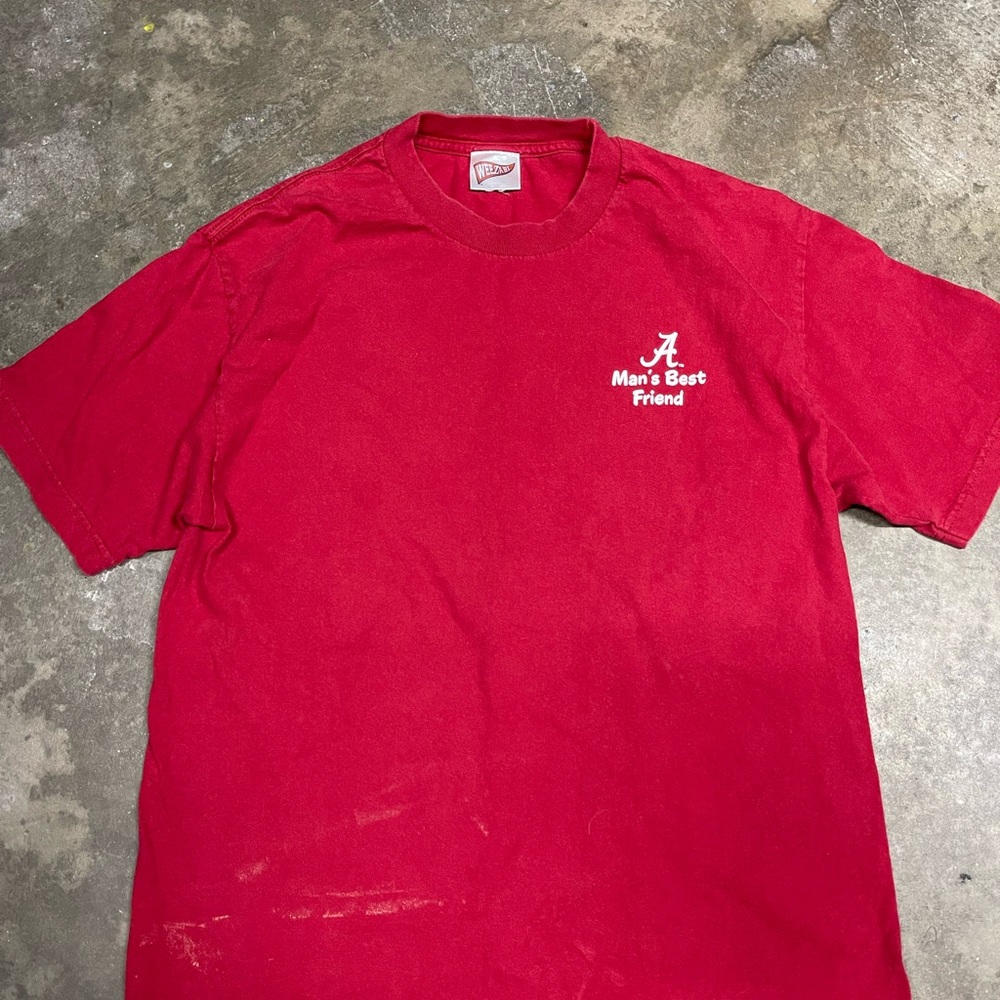 Alabama Roll Tide Men's Short Sleeve Tee No Size Tag Fits Like Mens Medium
